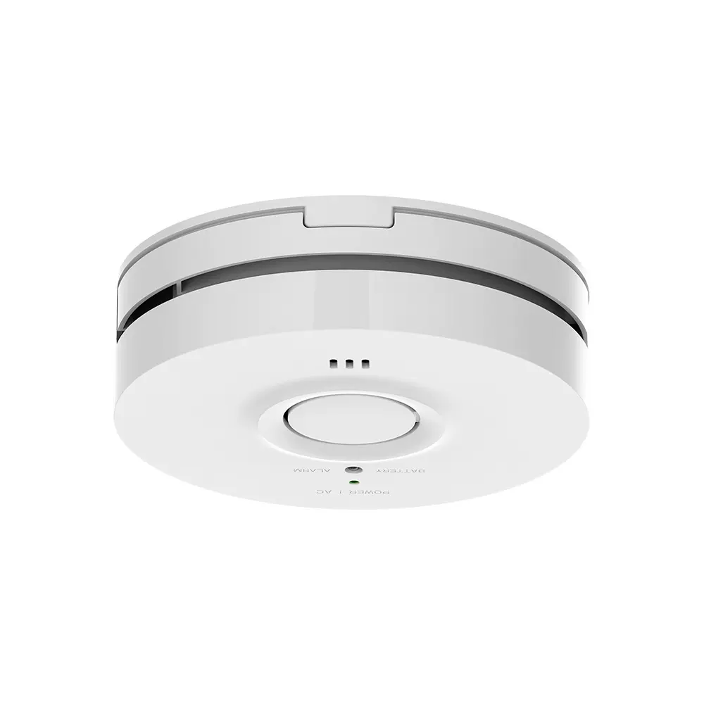 澳洲AS3786认证市电款240v带备用电池烟雾报警探测器有线无线互联