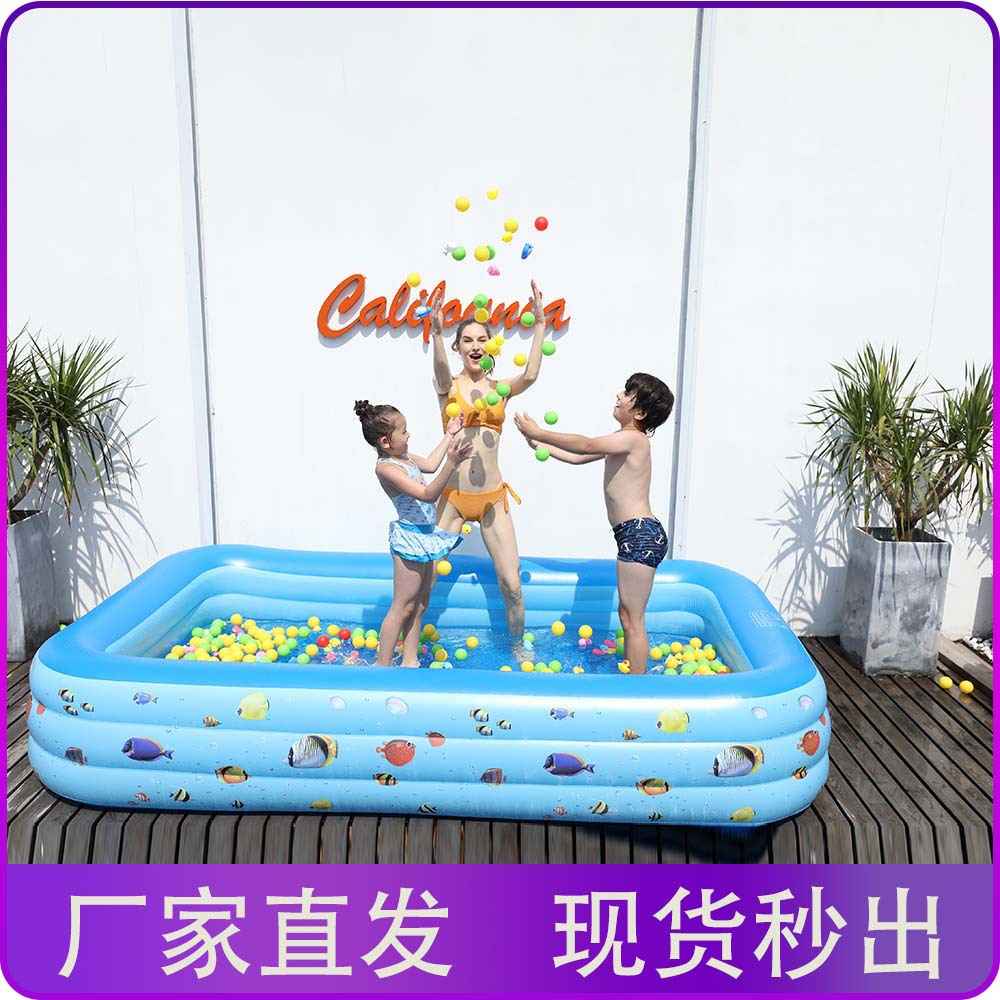 Pvc Inflatable Swimming Pool for Home Use, Baby Swimming Pool, Ocean Ball Pool, Portable Outdoor Water Play Pool