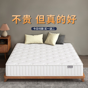 Simmons Spring Mattress 20cm Thick Double 1.5m 1.8m Hotel Home Latex Cushion Brown Hard Cushion