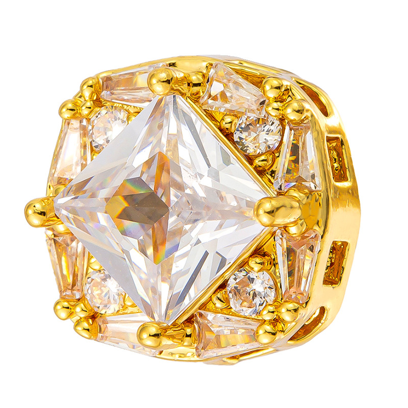 Douyin Venta caliente Colgante de microincrustaciones de cobre chapado al por mayor Cientos de colgantes de cobre opcionales a su gusto, fábrica de origen al por mayor sin cadena