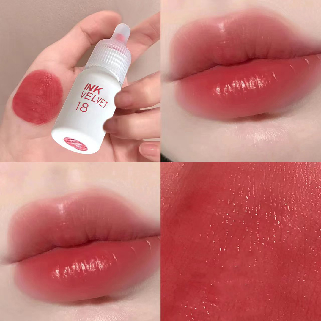 Daimanpu, botella de algodón blanco de leche, esmalte labial hidratante, esmalte labial blanqueador duradero.