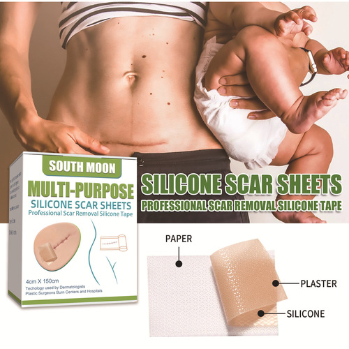 South Moon Silicone Gel Scar Patch, Lightening, Repairing, Pregnancy and Smoothing Skin Surgery Scar Patch