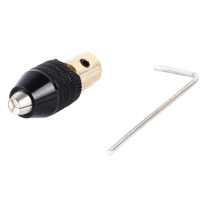 Taladro eléctrico en miniatura taladro autoapriete mandril taladro de mano pequeño molino eléctrico carpintería latón taladro abrazadera eje central mandril de tres mordazas
