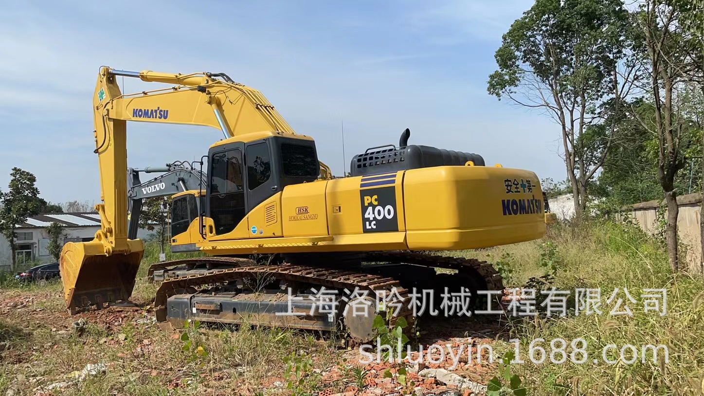 Turkmenistán Azerbaiyán Usado Komatsu 400 - 7 Excavadora 800 horas de trabajo 90% nuevo