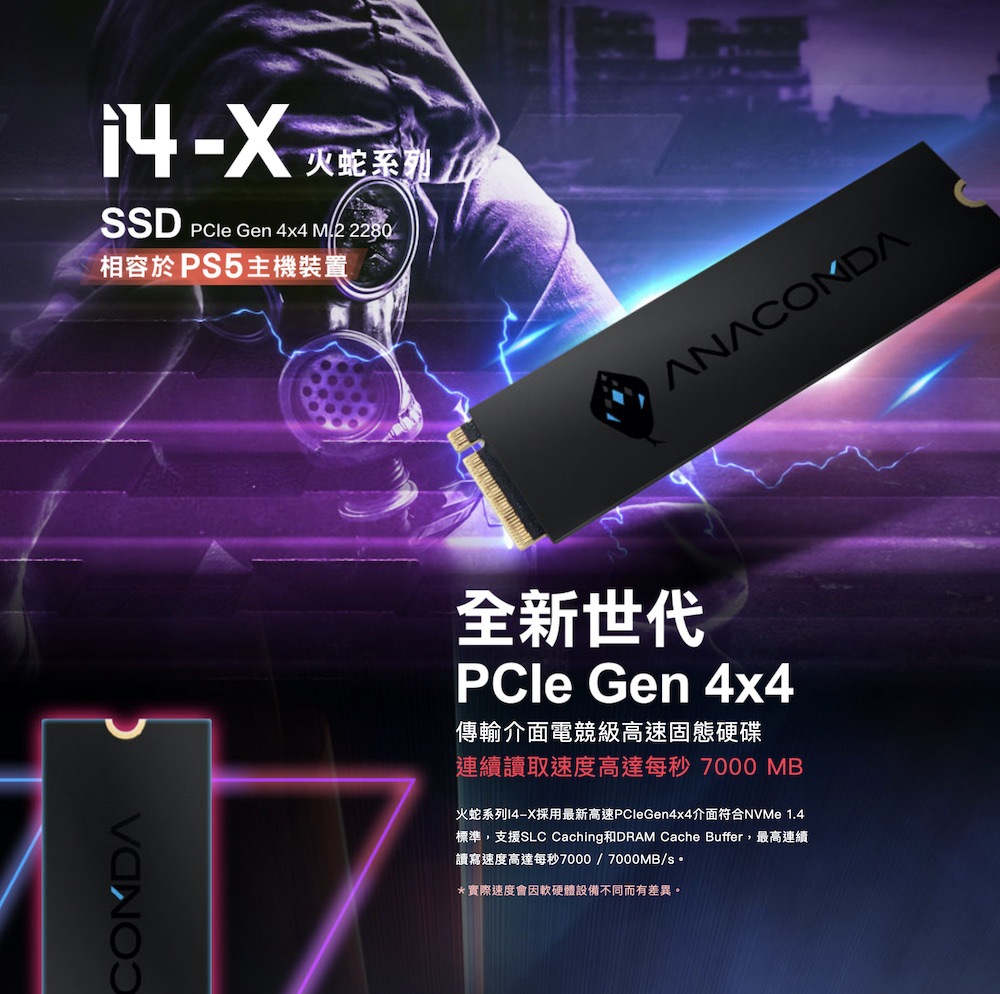 ANACOMDA/Python M.2 PCIE NVME protocol 2280 high-speed laptop solid state drive