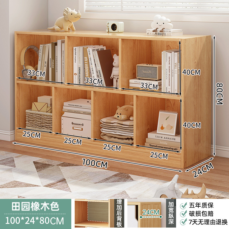 Gabinete simple a prueba de polvo estantería estantería estantería piso sala de estar doméstica contra la pared gabinete bajo gabinete de almacenamiento de estudiantes gabinete de celosía