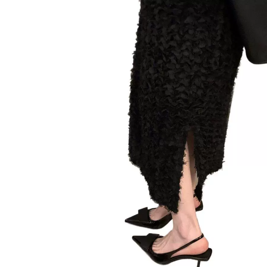 Черная сумка для обуви, высокие каблуки, сандалии, обувь, летние туфли, французский стиль