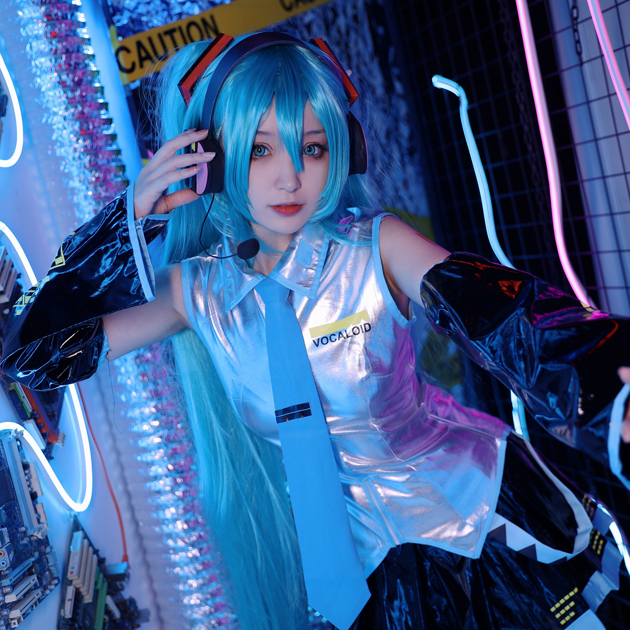 初音未来cos服miku初音公式服cosplay服装女可爱全套现货-阿里巴巴