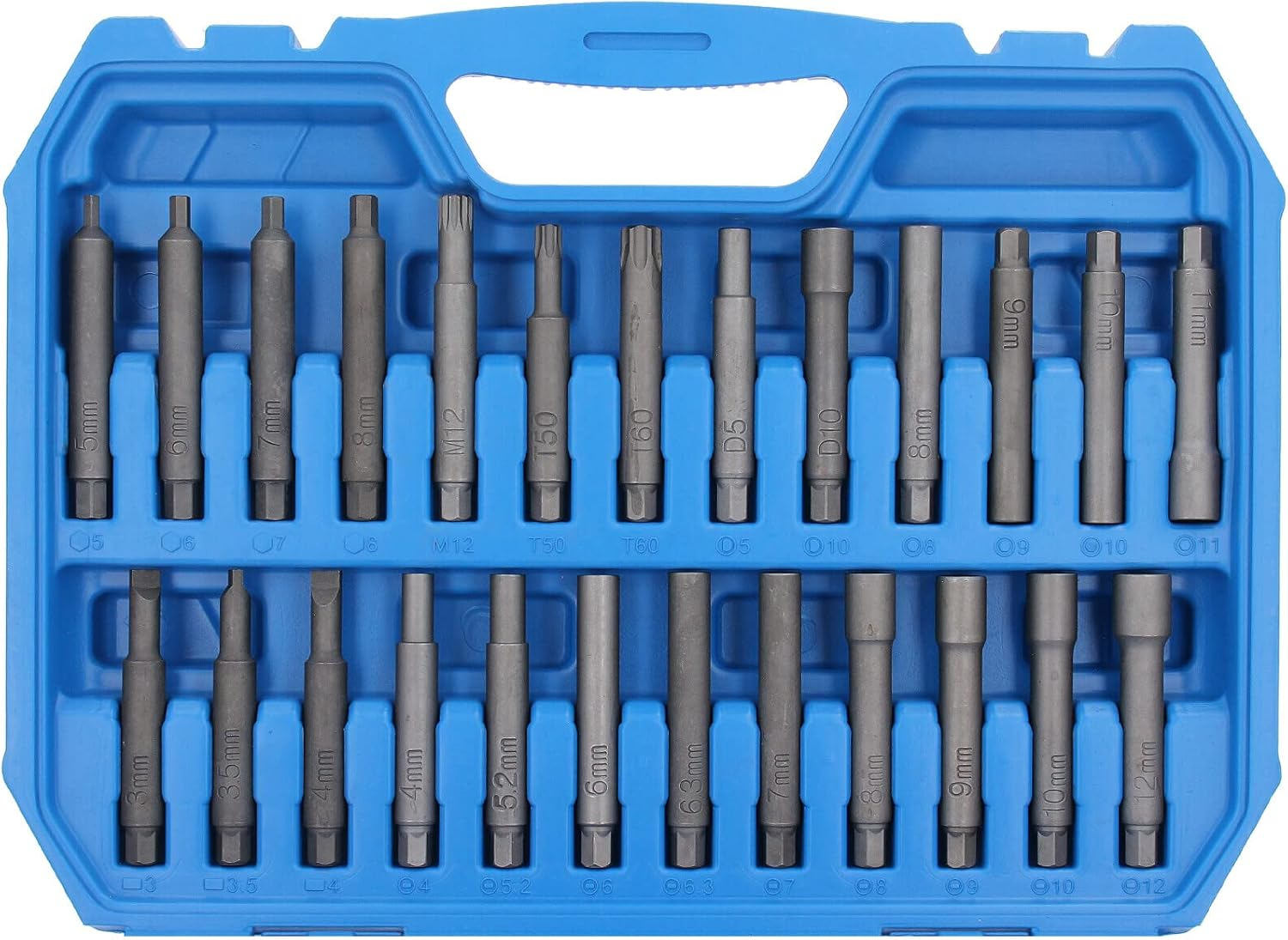 43-Piece Set of Shock Absorber Disassembly Tools, Shock Absorber Tower Top Screw Removal Tool Set