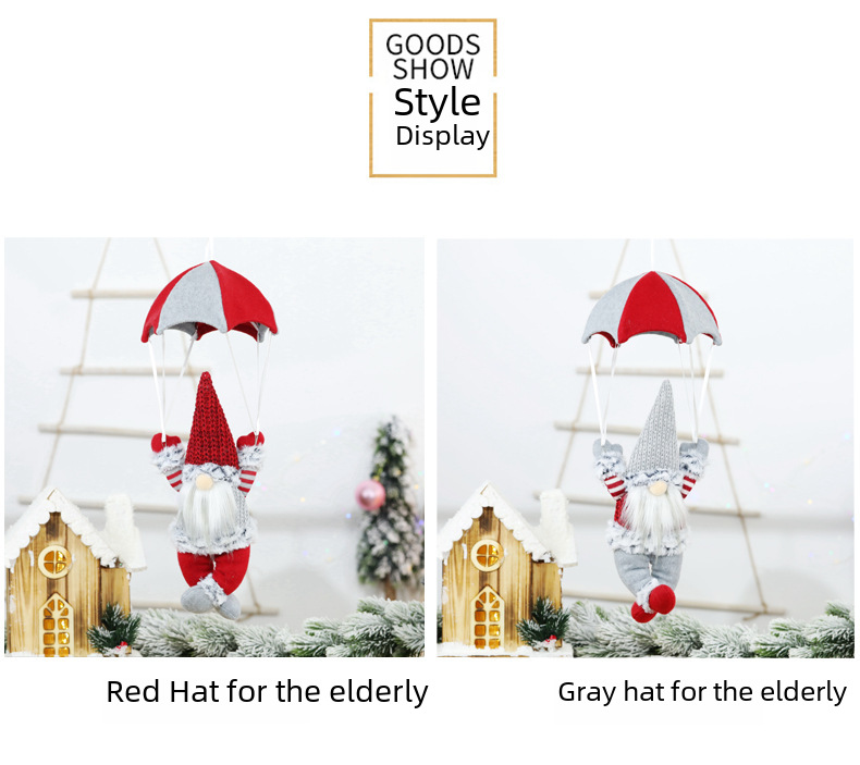 Kerstkabouter hanger decoratie voor raam als kerstcadeau_voghion.com