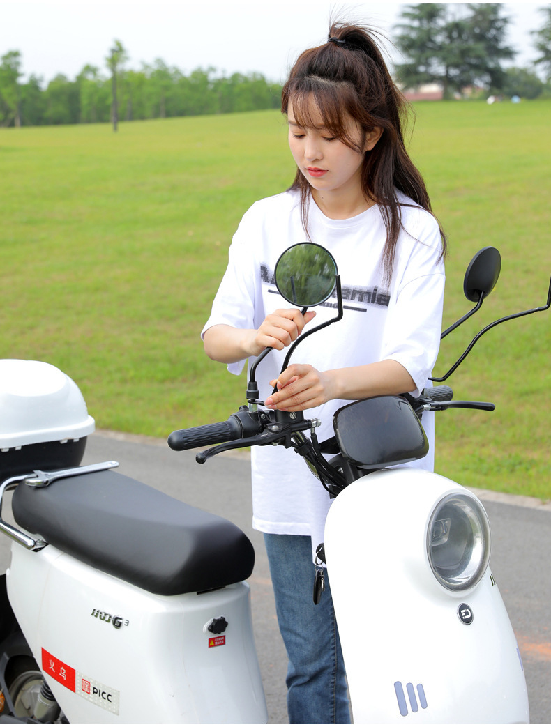 New Style Detachable Fully Retractable Folding Canopy for Electric Vehicles, Scooter Sunshade, Windproof and Rainproof