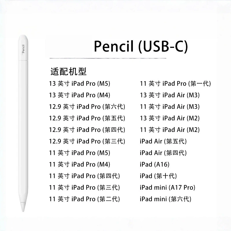 [Магнитная зарядка для iPad совместимая с Apple Pencil 2 поколения, стилус для рисования, рукописной]