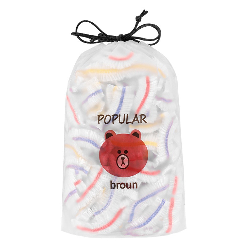 Color elástico desechable PE fresco-Mantenimiento de la cubierta sobras refrigerador fresco-Mantenimiento de la cubierta del Tazón hogar grado alimenticio fresco-Mantenimiento de la cubierta de la película al por mayor