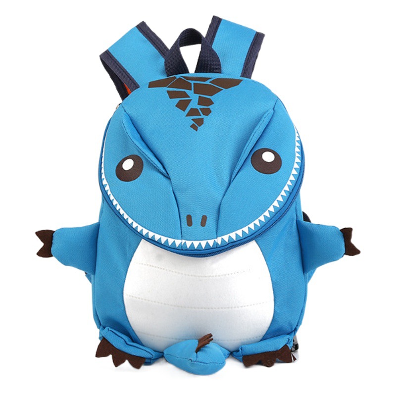 New Dinosaur Children's Schoolbag Korean Kindergarten Baby Backpack Cartoon Children's Bag Tutoring Bag Factory Direct Sale