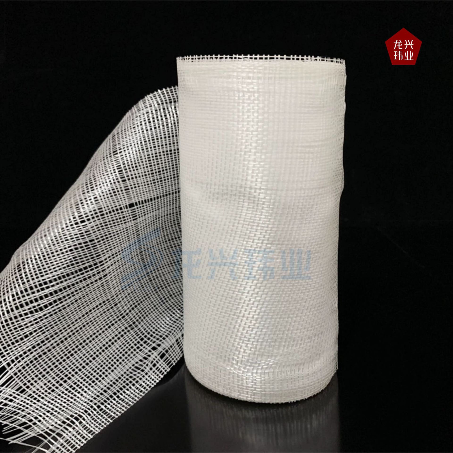 Tela de fibra de vidrio de alta densidad, comerciante de fuerza, tela de fibra de vidrio con borde de goma de álcali medio, tela de seda de vidrio anticorrosión resistente a altas temperaturas, punto