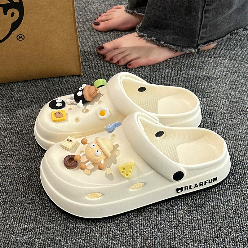 2025 новые туфли EVA с толстым дном для женщин летом носить нескользящие пляжи