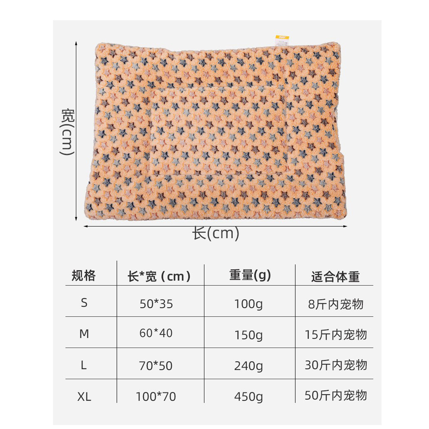 En stock al por mayor pipetao transfronteriza Venta caliente perro estera mascota estera de la franela de impresión tridimensional invierno perro mat