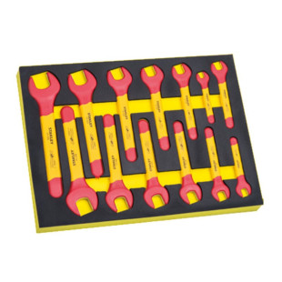 STANLEY STMT77889-23 VDE Metric Insulated Single-open Wrench Set