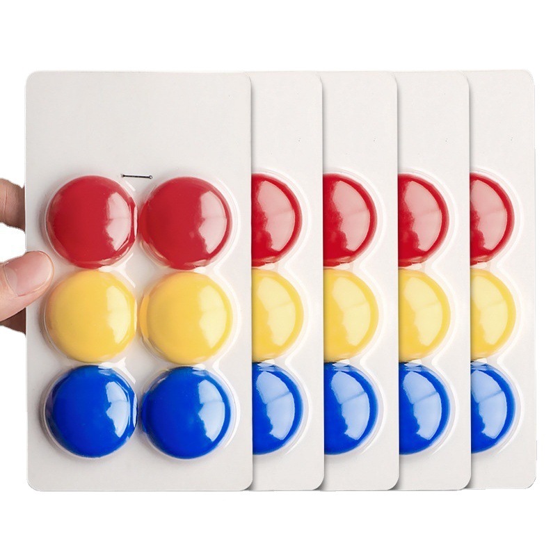 Strong round magnetic nail color magnetic particle blackboard sticker small magnetic buckle strong magnetic whiteboard magnet magnet magnet magnet magnetic sticker