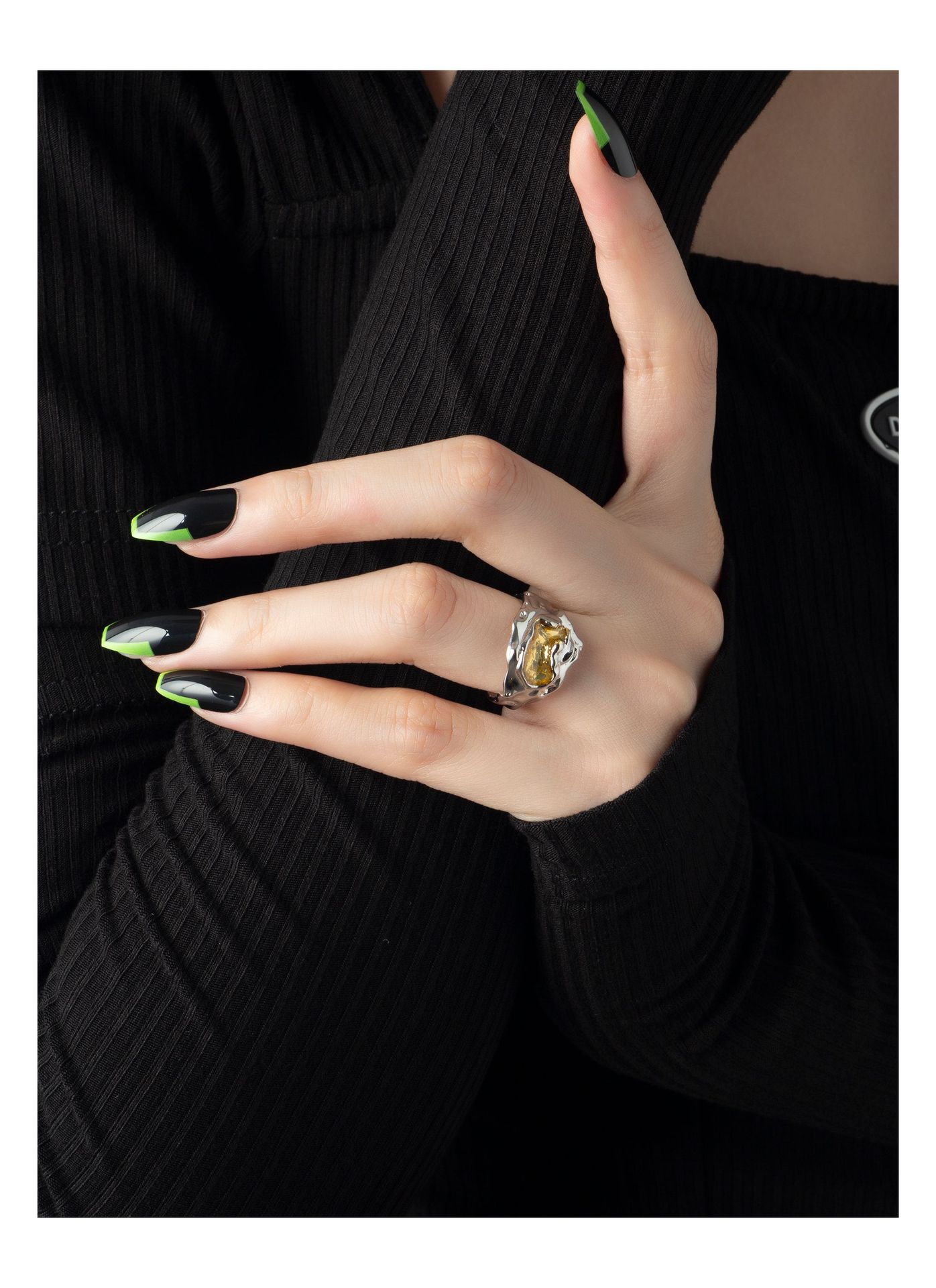 Fashion Geometric Copper Plating Open Ring