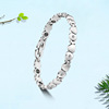 Brand bracelet heart shaped stainless steel, wholesale, simple and elegant design, Korean style