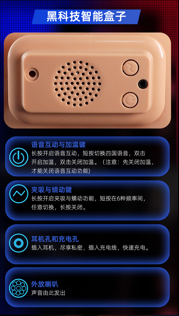 Jiuai Half-Body TPE Masturbator with Inverted Mold Design, Manual Use, Skin Tone — detail image 18