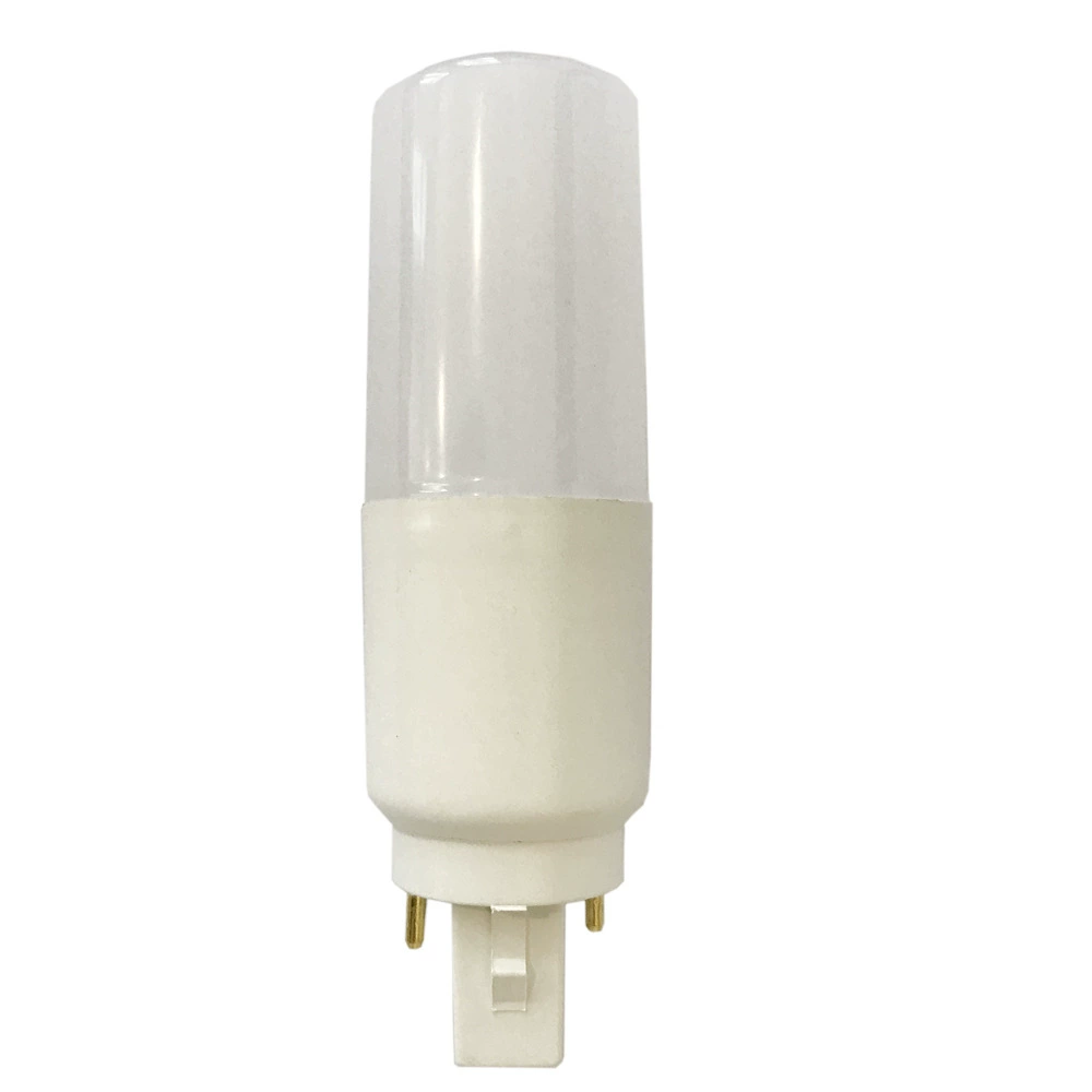 Лампа G24 горизонтального типа, цоколь PL-C, патрон G24D, 2-контактный, 2P, светодиодный источник света G24, замена лампы H, энергосберегающая лампа