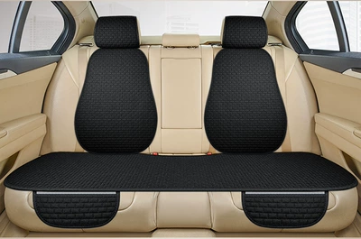 Seat cushion, seat cover – Wholesale - 2-pieces-of-black-back-pads-rear-long-pad