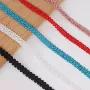 人字涤纶花边服装人字带