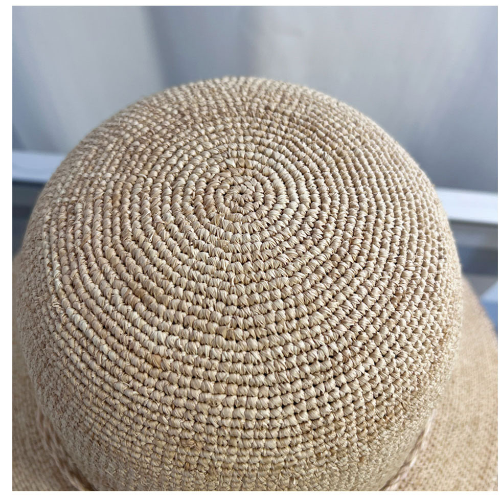 210g Weight Straw Hat Hats Type Holiday, Outdoor, Street Occasion raffia Material Heart Shape, Flower Pattern Summer, Spring Season Women's Gender Hawaiian, Tropical Style Curved Eaves Rim Women's Hawaiian Tropical Heart Shape Flower Curved Eaves Straw Hat 3