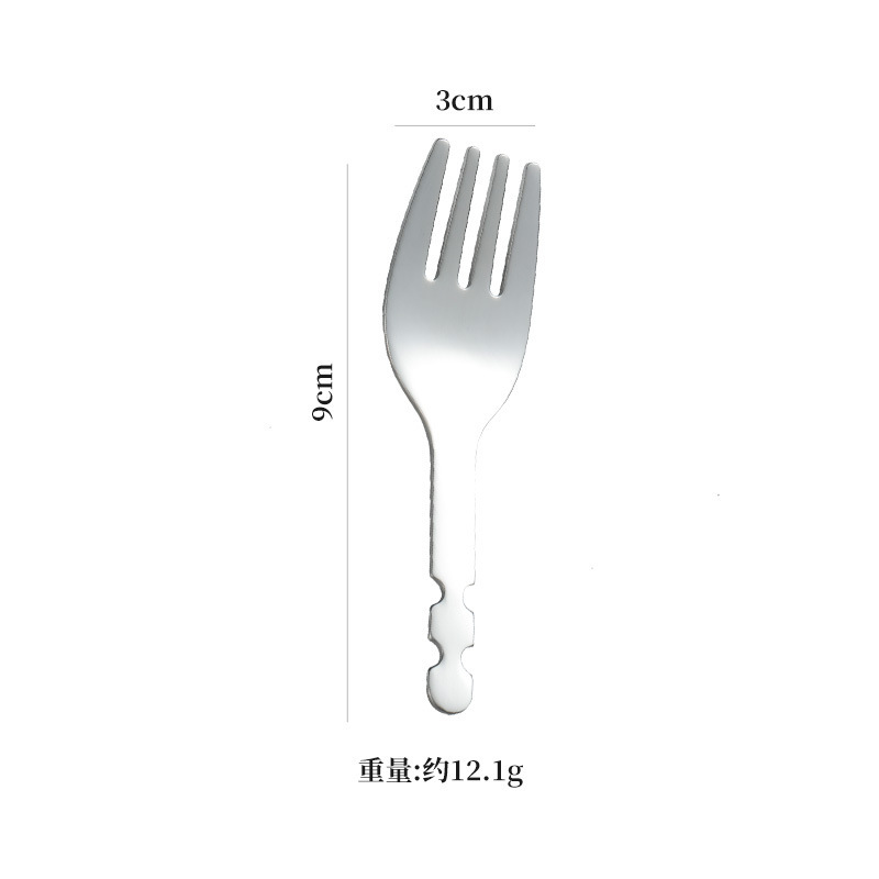 母子用品 316 ステンレス鋼のスプーンとフォークのアクセサリー ベビー用品 304 子供用食器 洋食器半製品|undefined