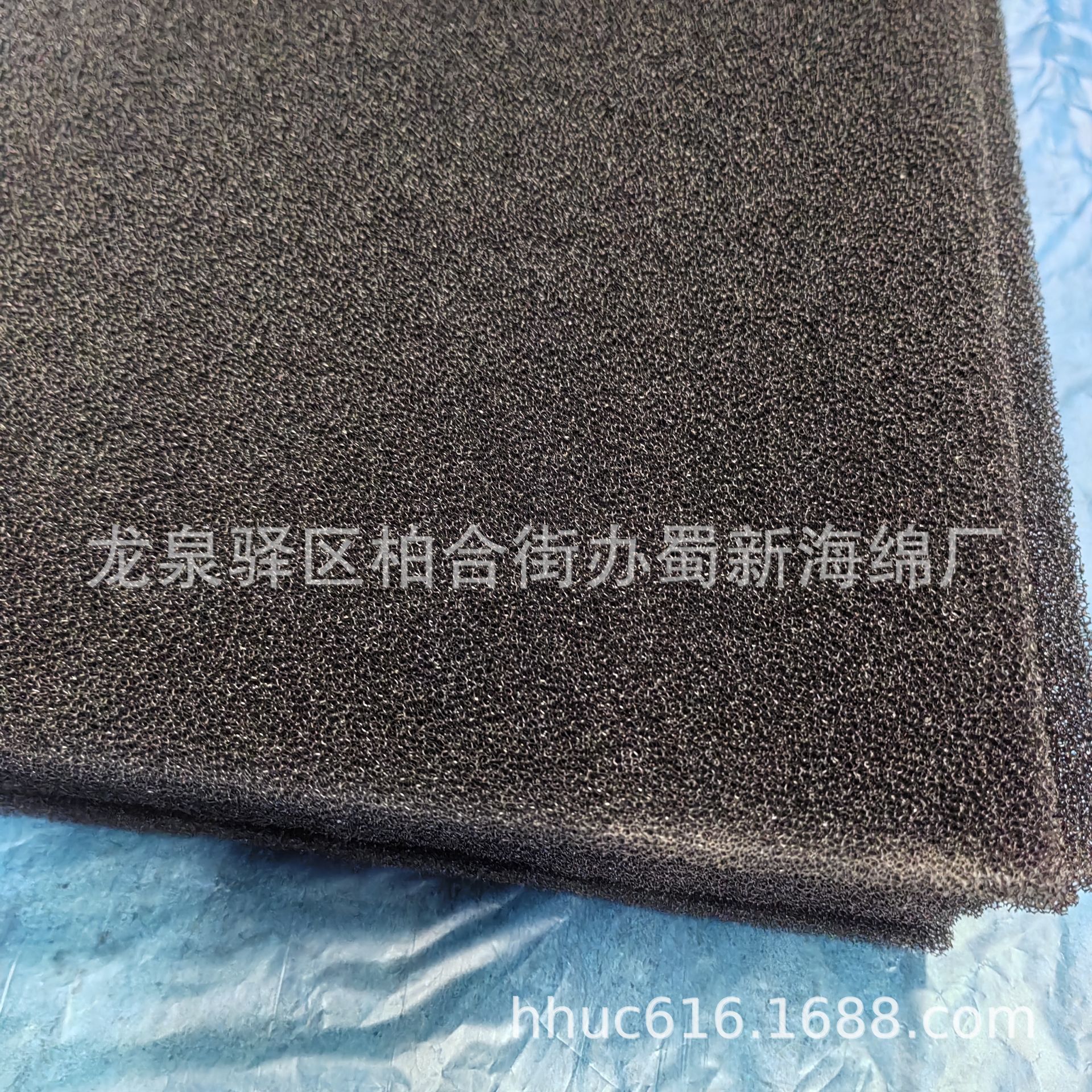 供应聚氨酯网孔过滤泡棉/冷却塔消音滤水海绵/喷泉过滤降噪海绵
