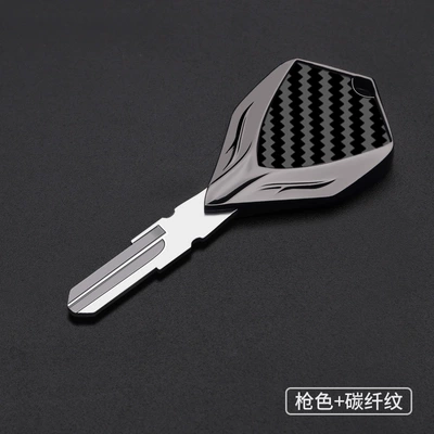 BMW C600 Sport – Motorcycle Key - gunmetal-color-carbon-fiber-pattern-bm-aprilia-01