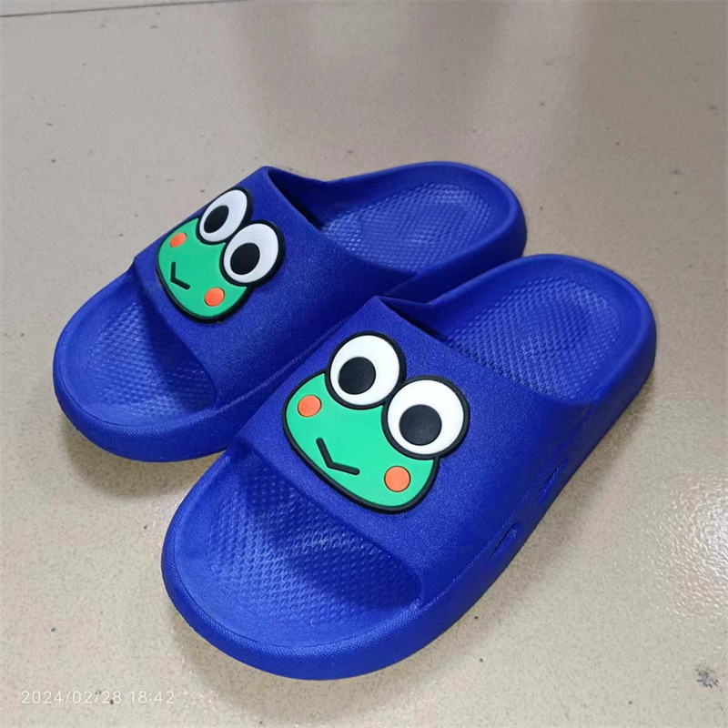 Children's Slippers Wholesale Summer Non-slip Cartoon Soft Bottom Children's Home Shoes 22 New Home Sandals for Boys and Girls