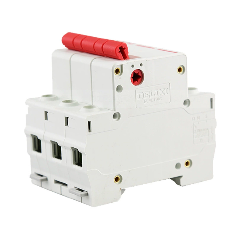 德力西 Small isolation switch DZ47G 1P2P3P3P4P 32A-100A isolation knife switch switch switch switch