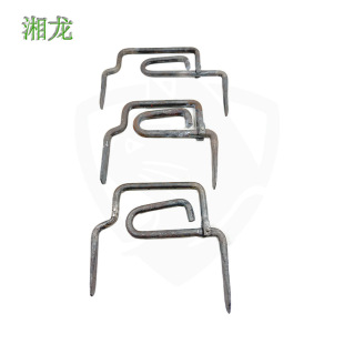 Precision casting 12mm 14mm steel bar large brick clip small brick clip handling brick tool size hoe tip batch hair clip 5 bricks