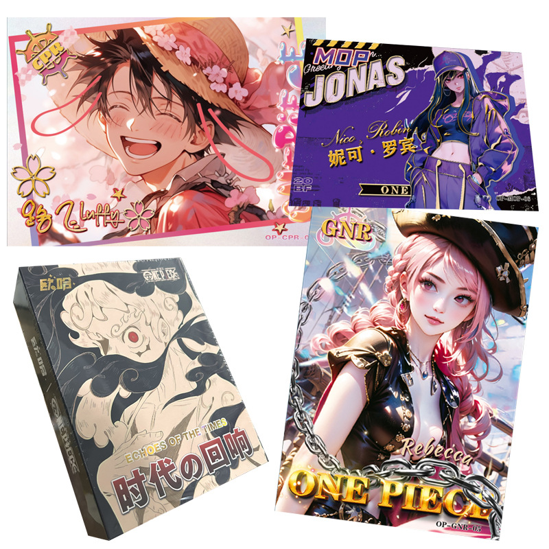 欧哈航海王时代的回响集换式收藏卡牌盲盒一整盒批发海贼王人物卡