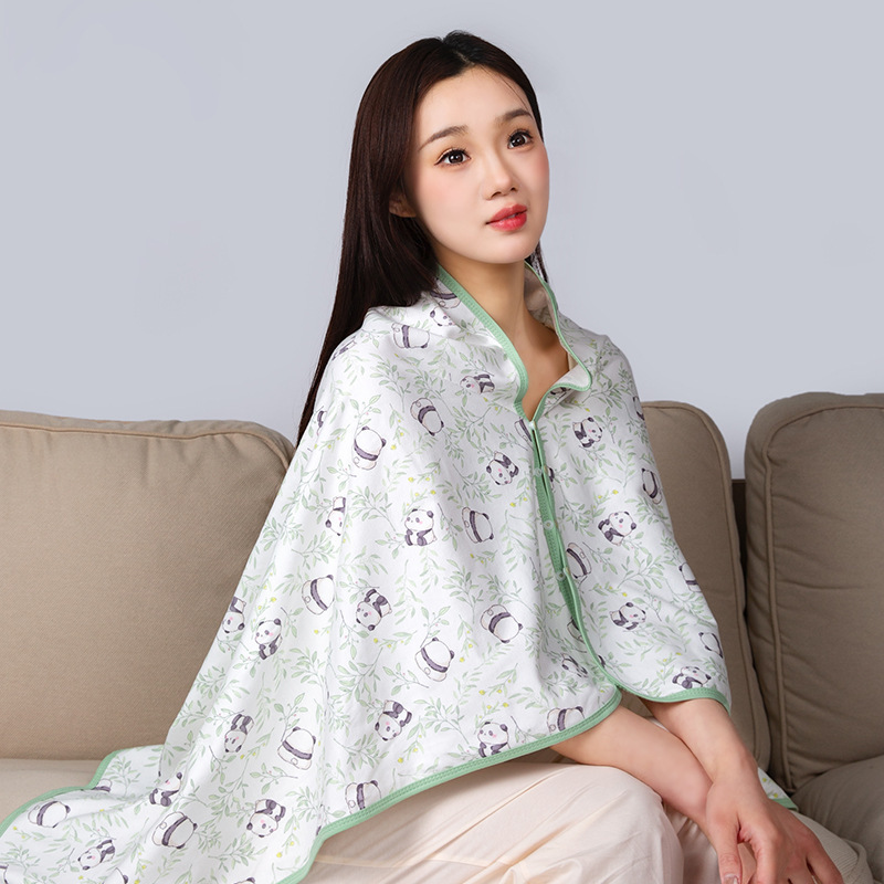 産婦月子ストール妊婦産後授乳防寒肩口マント式多機能オフィスマント|undefined