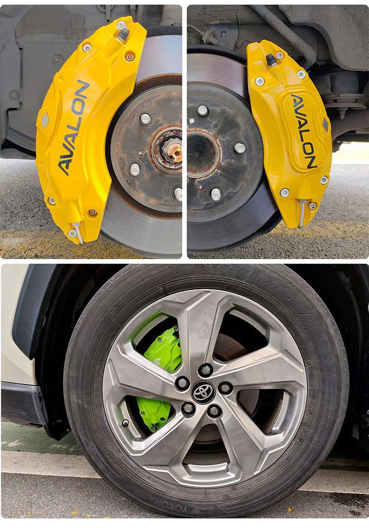 Suitable for Toyota RAV4, modified brake caliper covers, Harrier decoration, Avalon, Land Cruiser, Rush 3