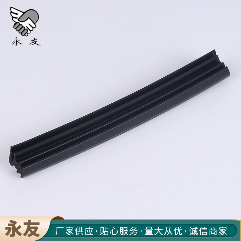 门窗耐高温密封条 门窗实心防水硅胶密封条 浴室隔水条