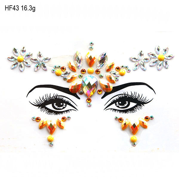 Crystal face sticker ˮü걦ʯ곧