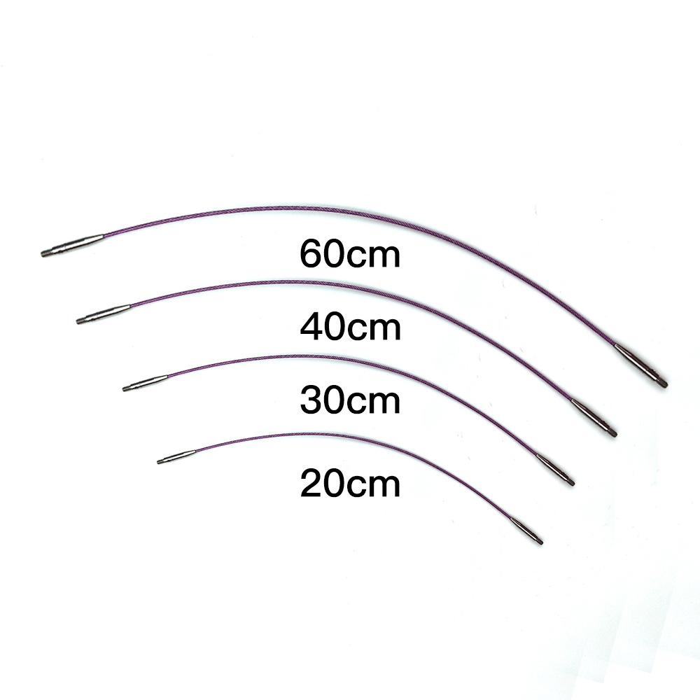 Agujas de suéter transfronterizas de óxido de aluminio bicolor, mangas desmontables, aguja de anillo, un conjunto de 12 paquetes de 3.0-8.0