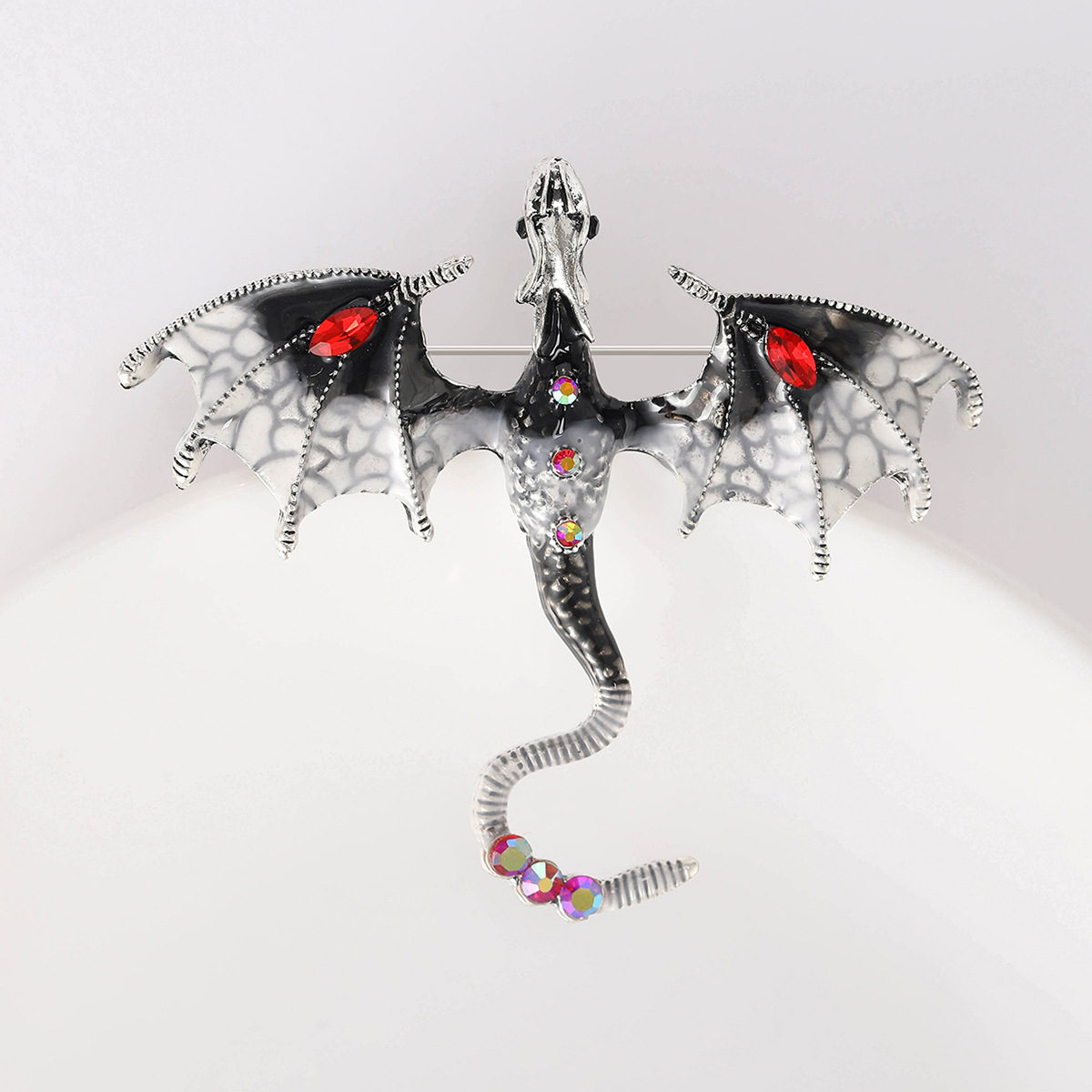 21g Weight Artificial Rhinestones Inlay Material Brooches Classification Banquet, Party, Street Occasion Alloy Material Animal Pattern Women's Gender Enamel Design Casual Style Casual Pin Animal Alloy Enamel Artificial Rhinestones Women's Brooches 27