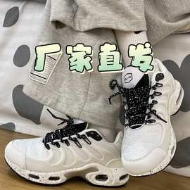 莆田鞋2025新款TN气垫老爹鞋男款透气网面缓震跑步鞋百搭潮流运动