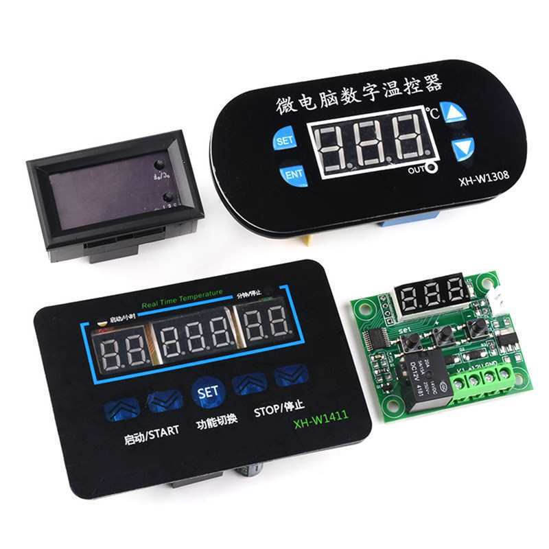 W1209 Digital Thermostat Switch Xh-W1411 Three-Display Temperature Controller Module Cooling and Heating 12V Dual Color W1209 Digital Thermostat Switch Xh-W1411 Three-Display Temperature Controller Module Cooling and Heating 12V Dual Color