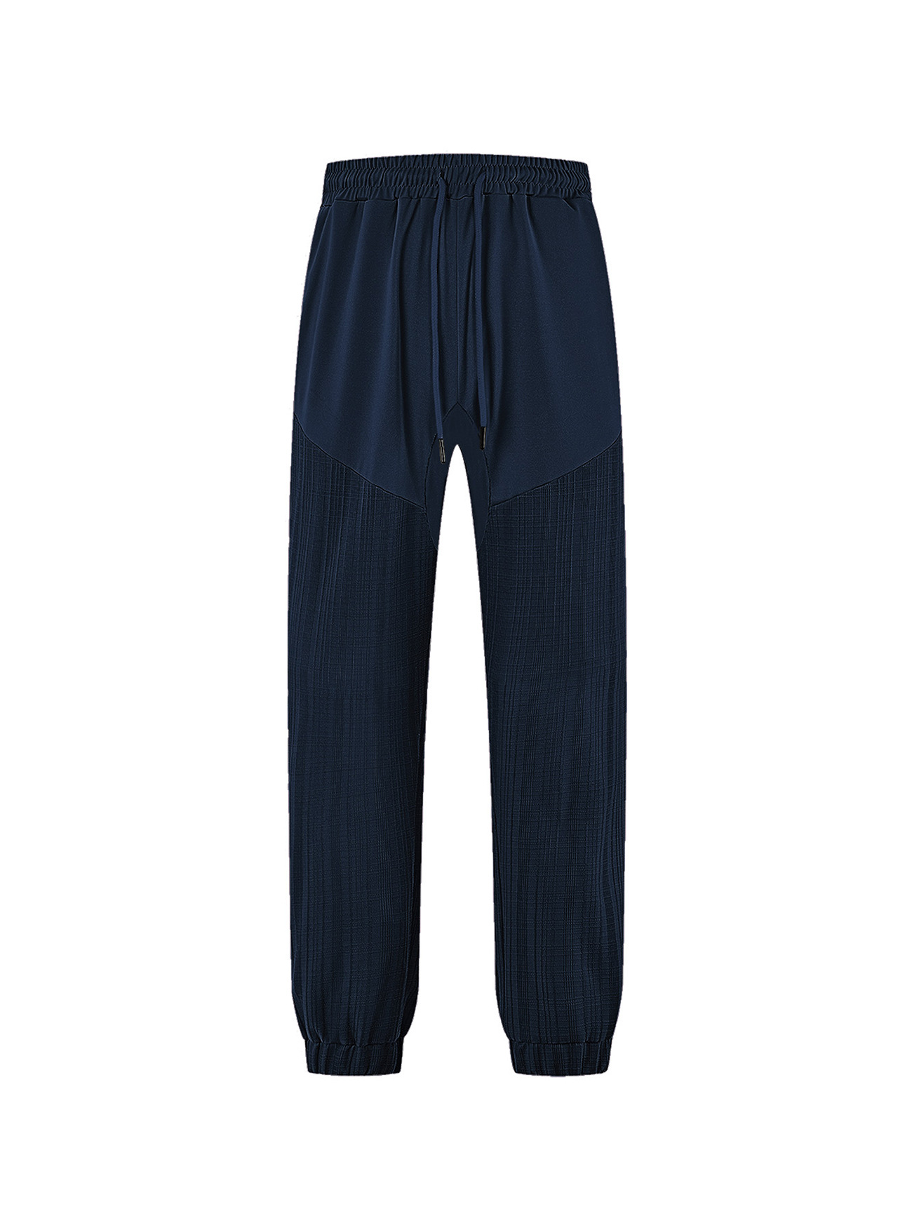Europa y América transfronterizos Amazon Pantalones casuales TK otoño simple y suelto imitación de lino deportivo empalme pantalones de guardia de hombre