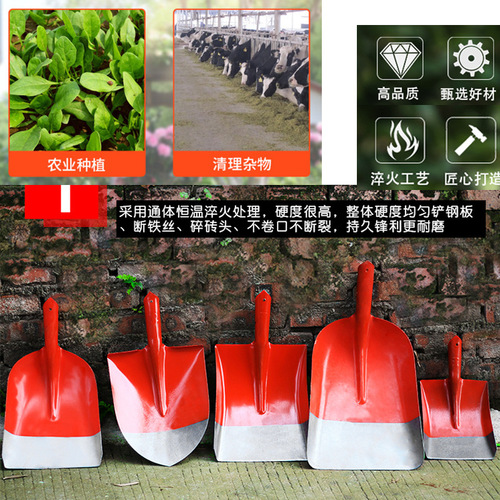 Steel shovel household shovel all-steel shovel shovel agricultural tool tree planting garden flower planting manufacturer farm tool shovel outdoor