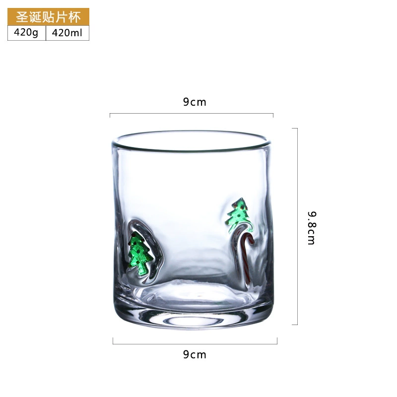 Creative cute multicoloured glass, increased thickness