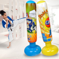 Manufacturer wholesale doctor's dolphin inflatable children's toys inflatable tumbler boxing sandbags thickened inflatable sandbags filled with water