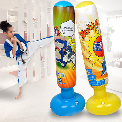 Manufacturer wholesale doctor's dolphin inflatable children's toys inflatable tumbler boxing sandbags thickened inflatable sandbags filled with water